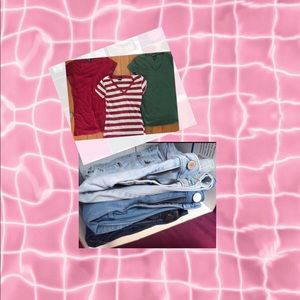 BIG DEAL!!!!Old navy ROCKSTAR 🌟 Wet seals tshirts